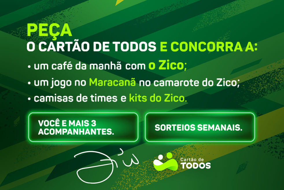 Promoção Dia dos Pais Cartão de Todos